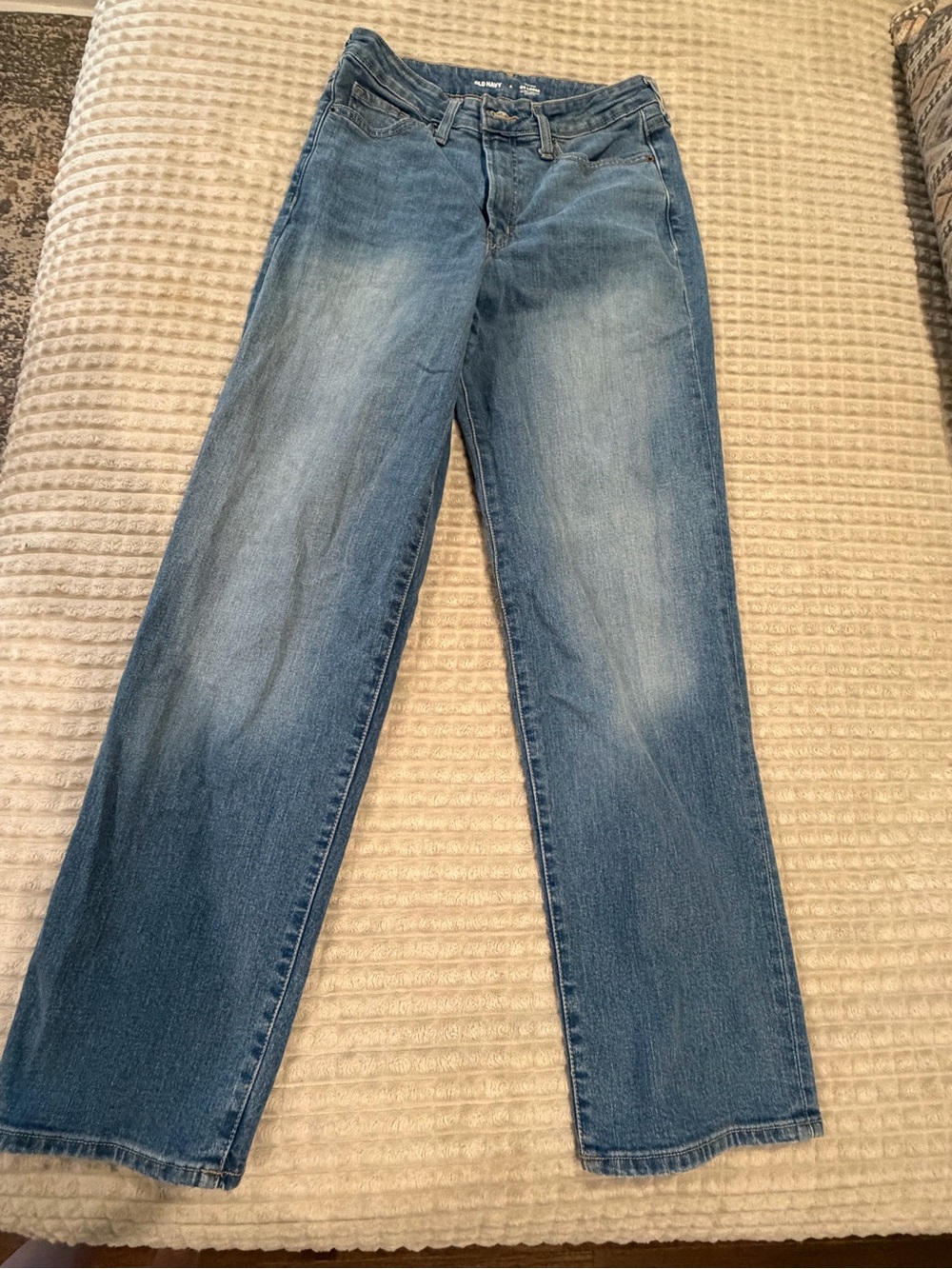 Old Navy High-Rise OG Loose Jeans Size 8 Medium Wash